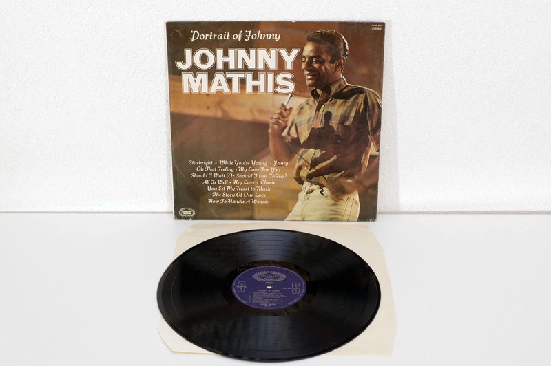 Johnny Mathis Portrait Of Johnny album LP 12'' vinyl