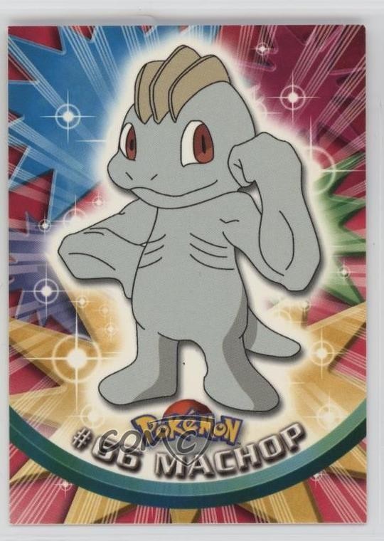 Machop seconda stampa (logo Topps nero) #66 1999 1gh7