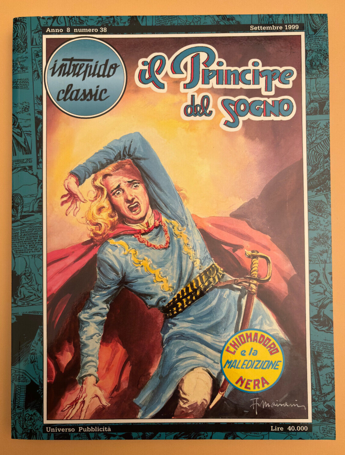 Intrepido Classic 38 Il Principe del Sogno 8 Universo Pubblicità Copia Numerata