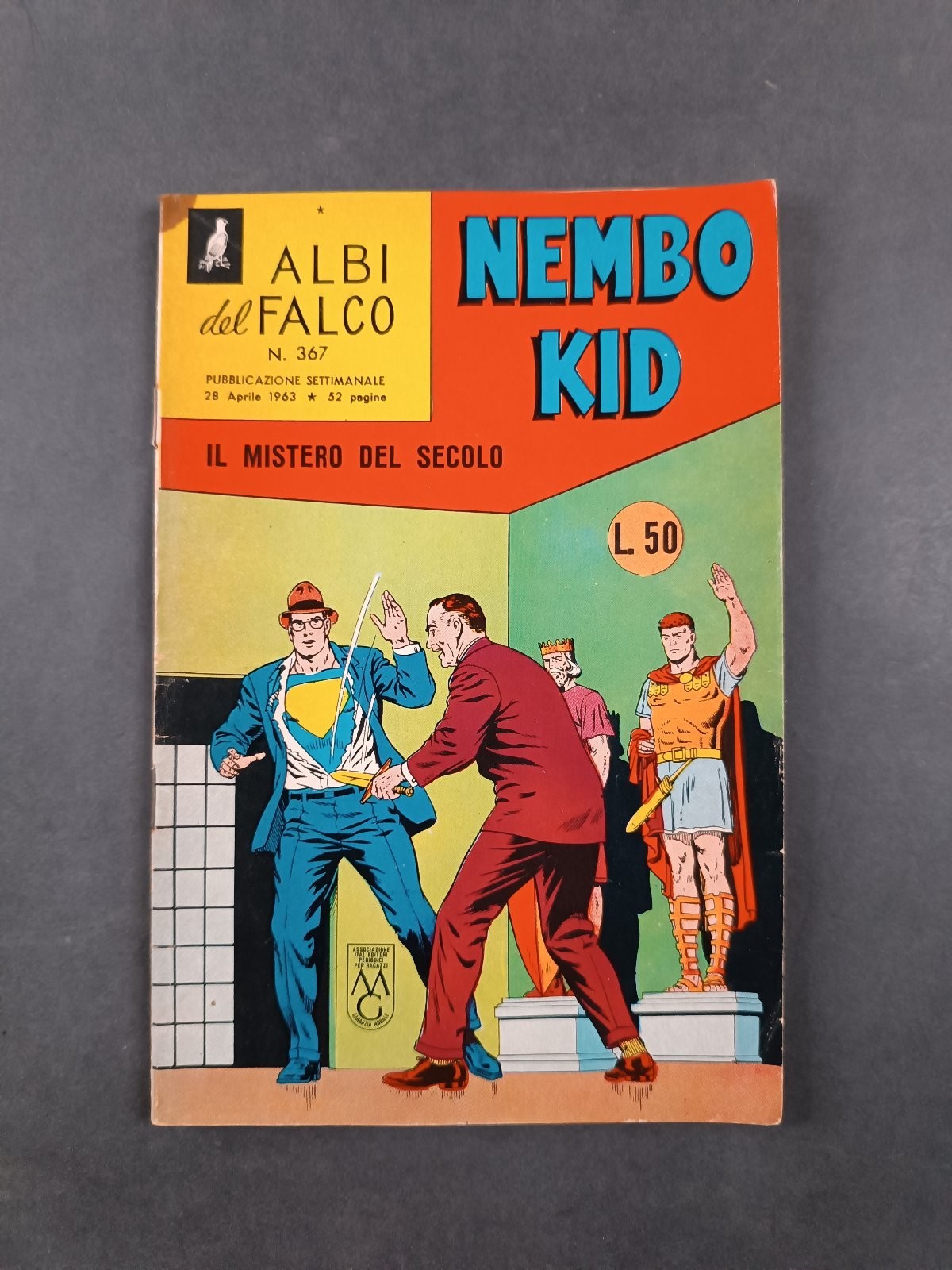 Albi del Falco Nembo Kid n.365 Uno di Troppo Mondadori 1963