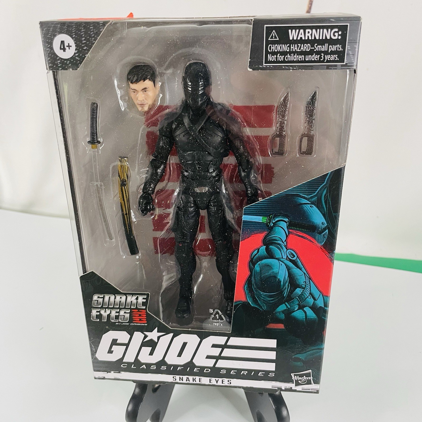 Modellino HASBRO GI Joe Classified Series 6" Snake Eyes - NUOVO
