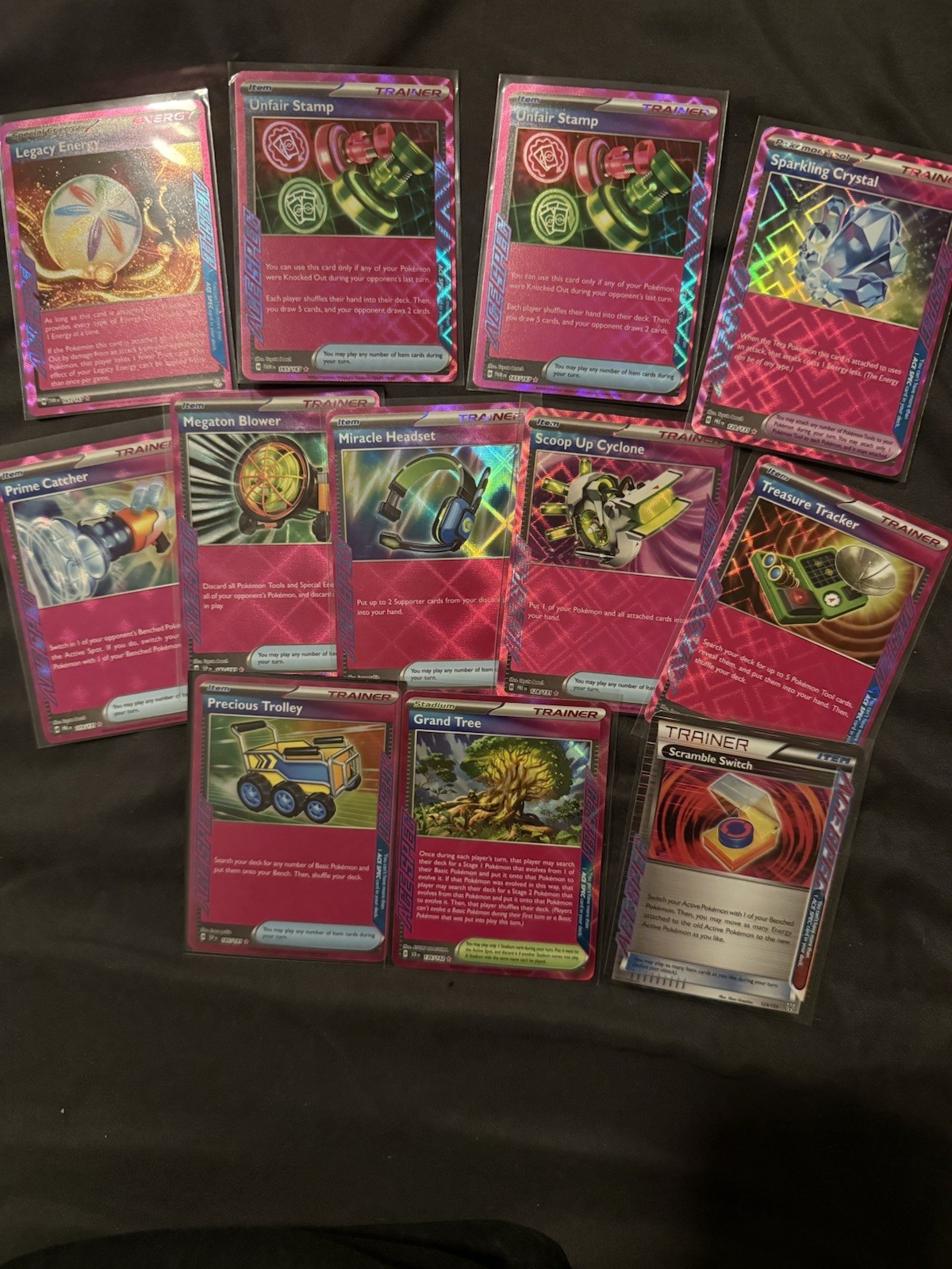 Pokemon TCG LOTTO 12 CARTE ACE SPEC