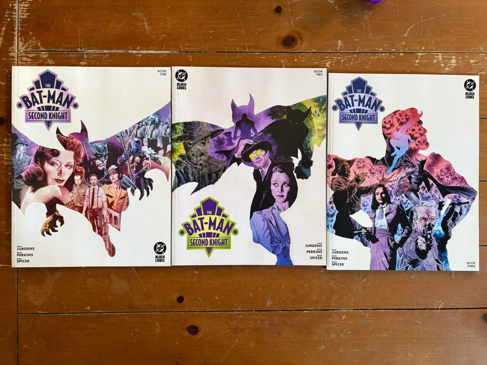 THE BAT-MAN SECOND KNIGHT (2025) #1-3 NM-/VF+ SET SERIE COMPLETO (MR) DC COMICS
