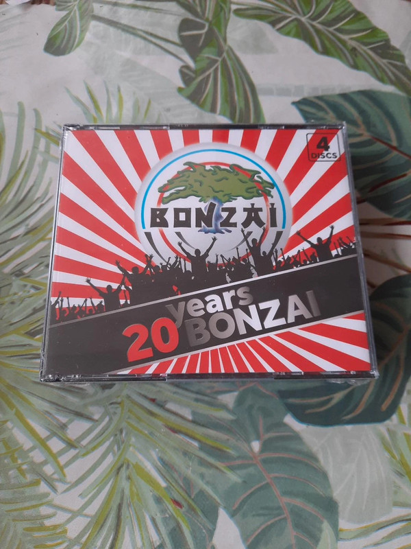 Coffret 4 CD Bonzai 20 Years – Compilation Techno Trance – Neuf sous blister