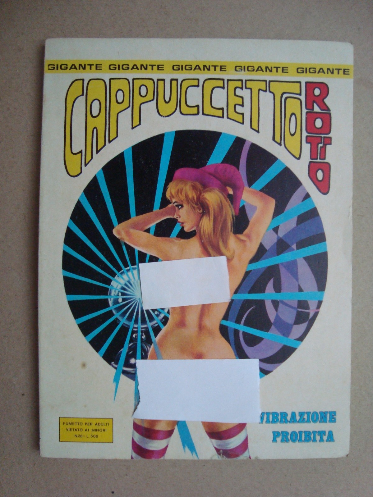 cappuccetto rotto gigante n° 26 ed.mec 1976