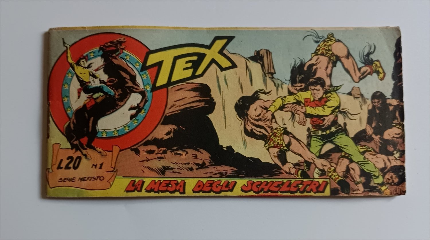 5 Tex strisce serie Mefisto  N 1 4 8 21 29  Edizioni Audace 1959