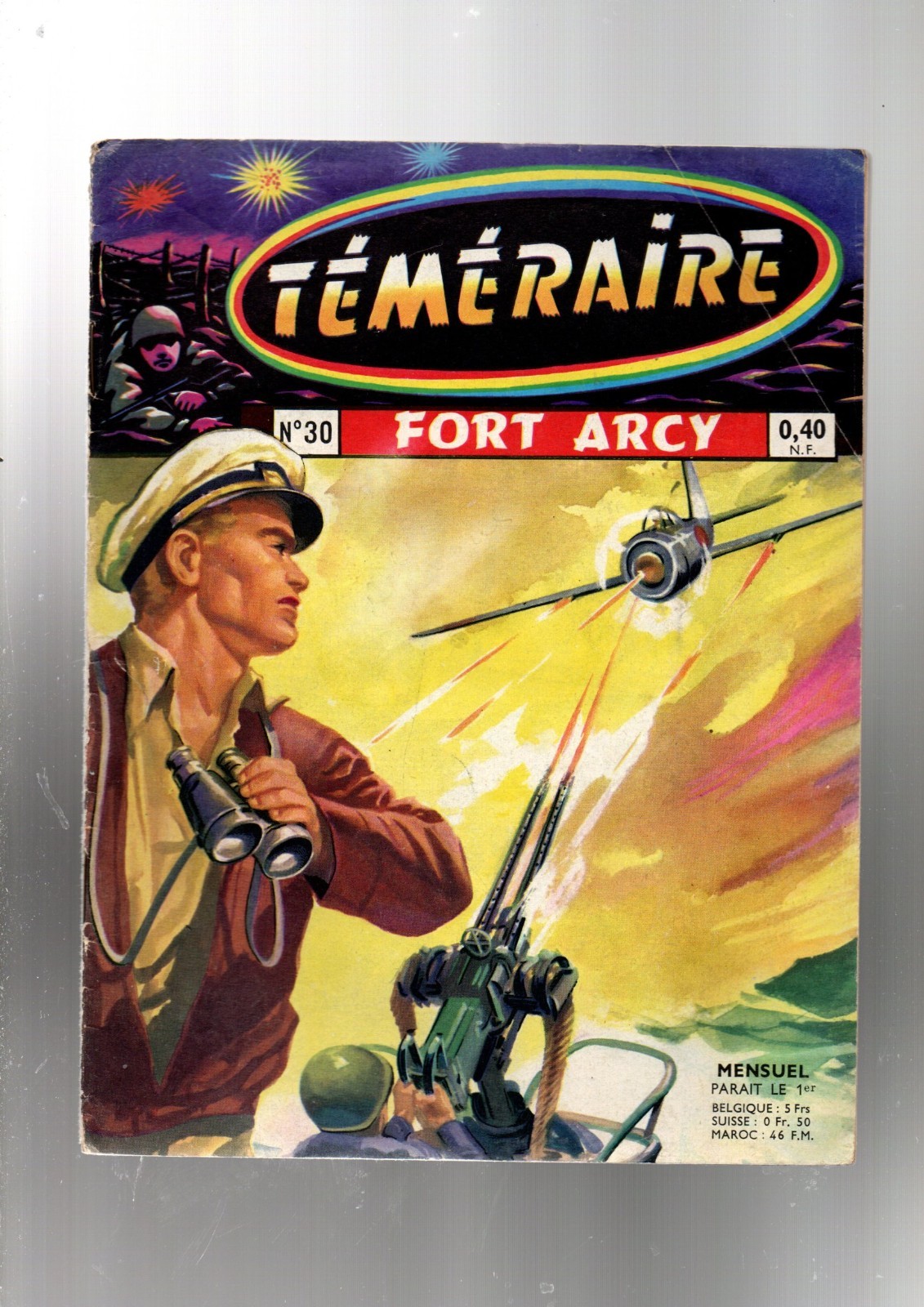 TEMERAIRE n°30. ARTIMA 1961. Récit complet en TBE