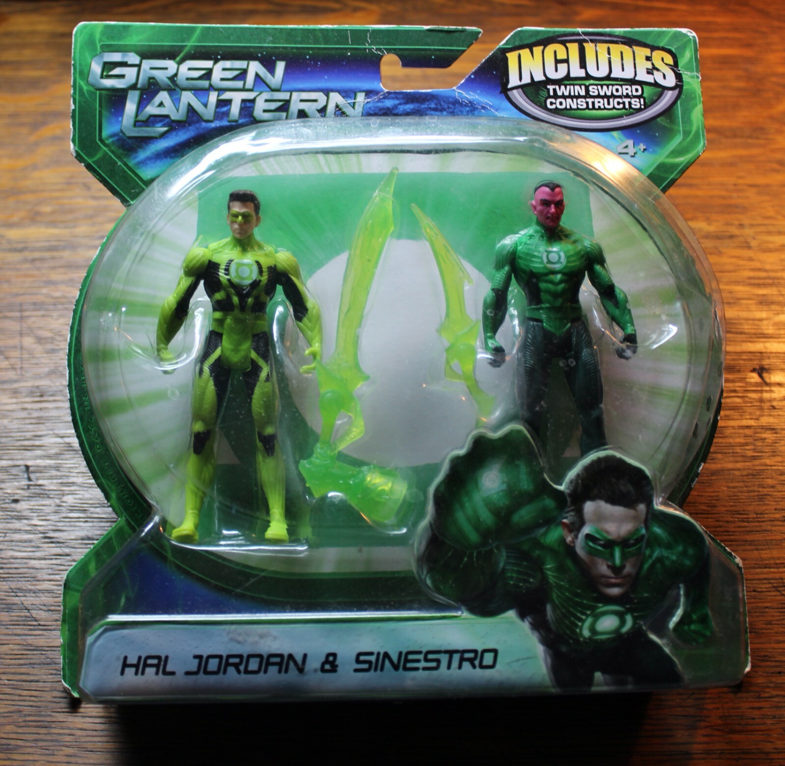 Green Lantern - Hal Jordan & Sinestro 2-pack Action Figure Set by Mattel