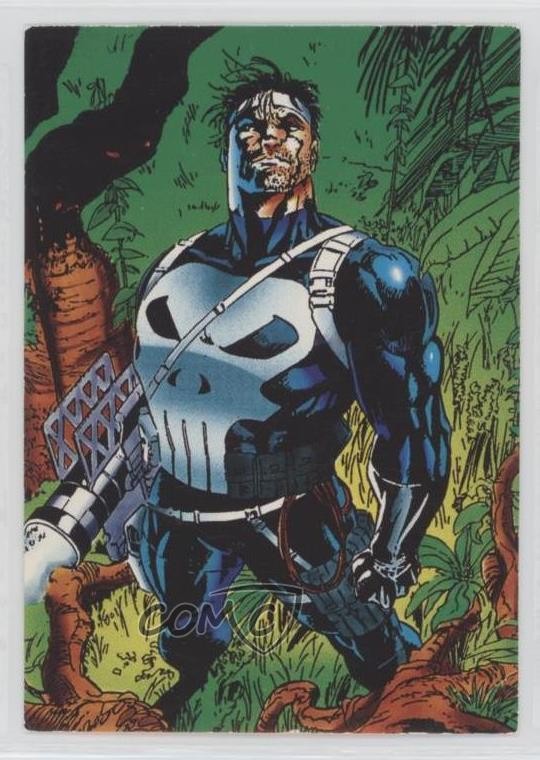 1992 Comic Images Marvel The Punisher Guts and Gunpowder (voce diario di guerra) 0b5