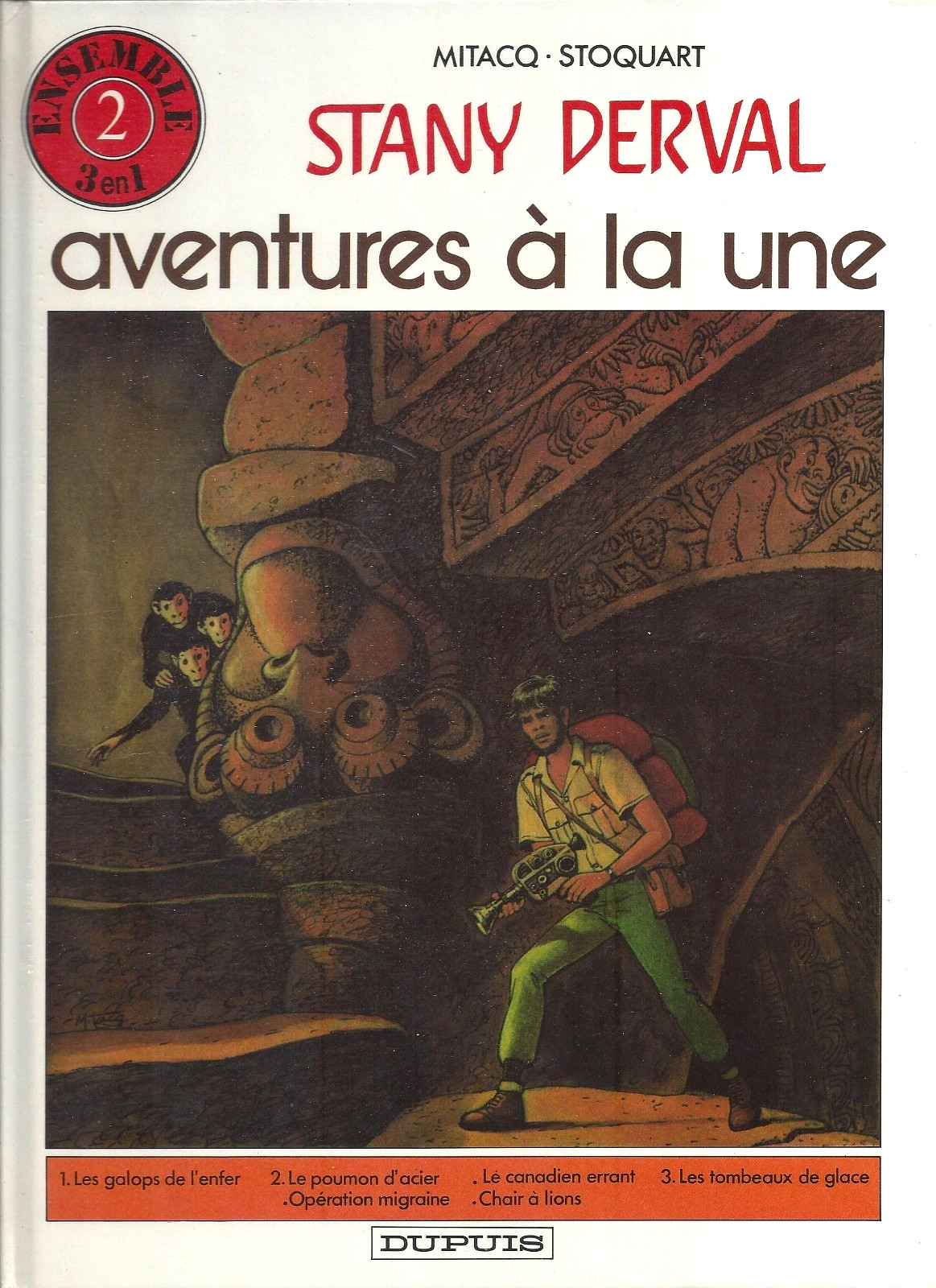 MITACQ / STOQUART - STANY DERVAL : AVENTURES A LA UNE (EO) ETAT NEUF