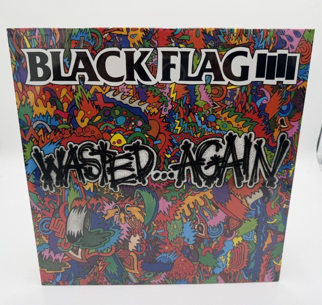 Black Flag Wasted Again Vinyl LP Sealed SST Records Punk Hardcore Compilation