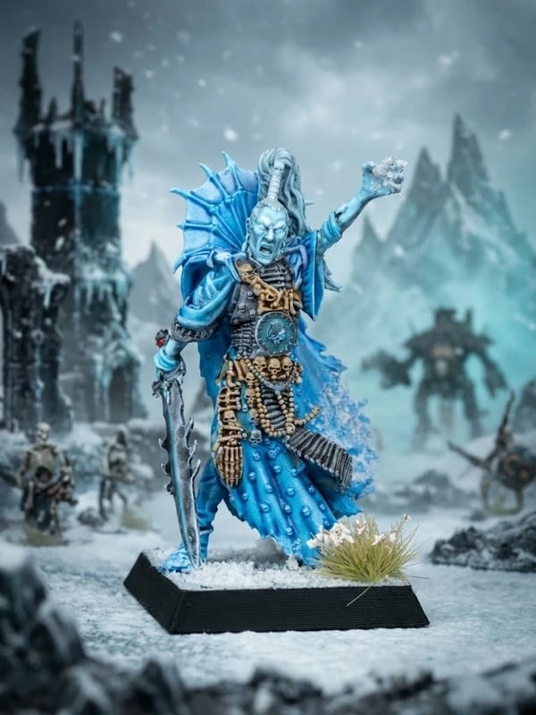 Warhammer Hechicero de hielo
