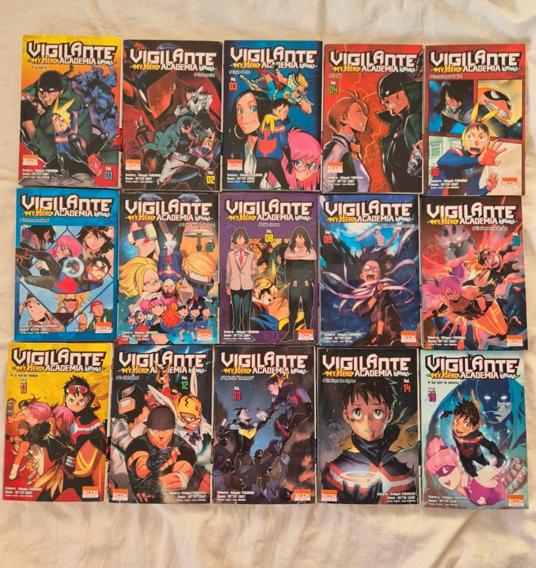 Vigilante série complète (1-15) 🪽