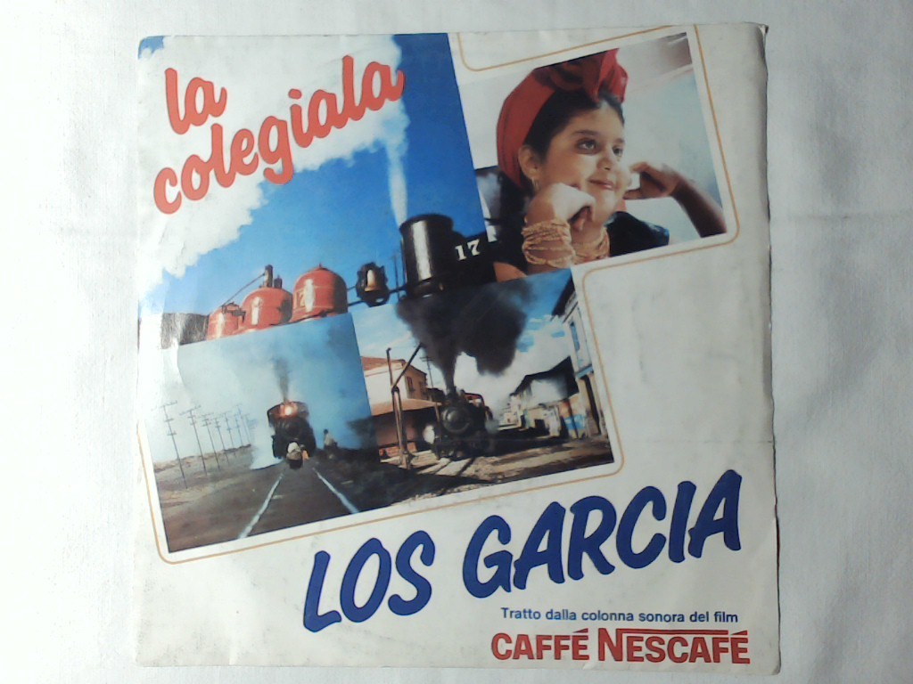 LOS GARCIA La colegiala 7" ITALY UNIQUE SPOT TV CAFFE' NESCAFE' Caffè Nescafè