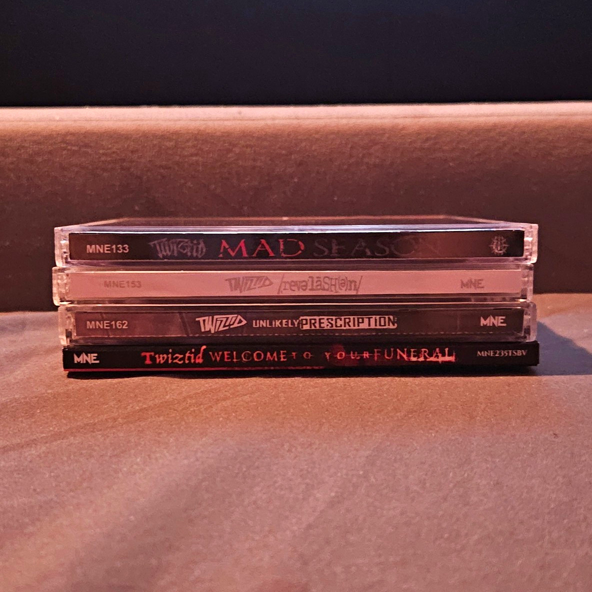Twiztid 4 CD Lot: Mad Season, Revelashen, Unlikely Prescription, Funeral (Red)