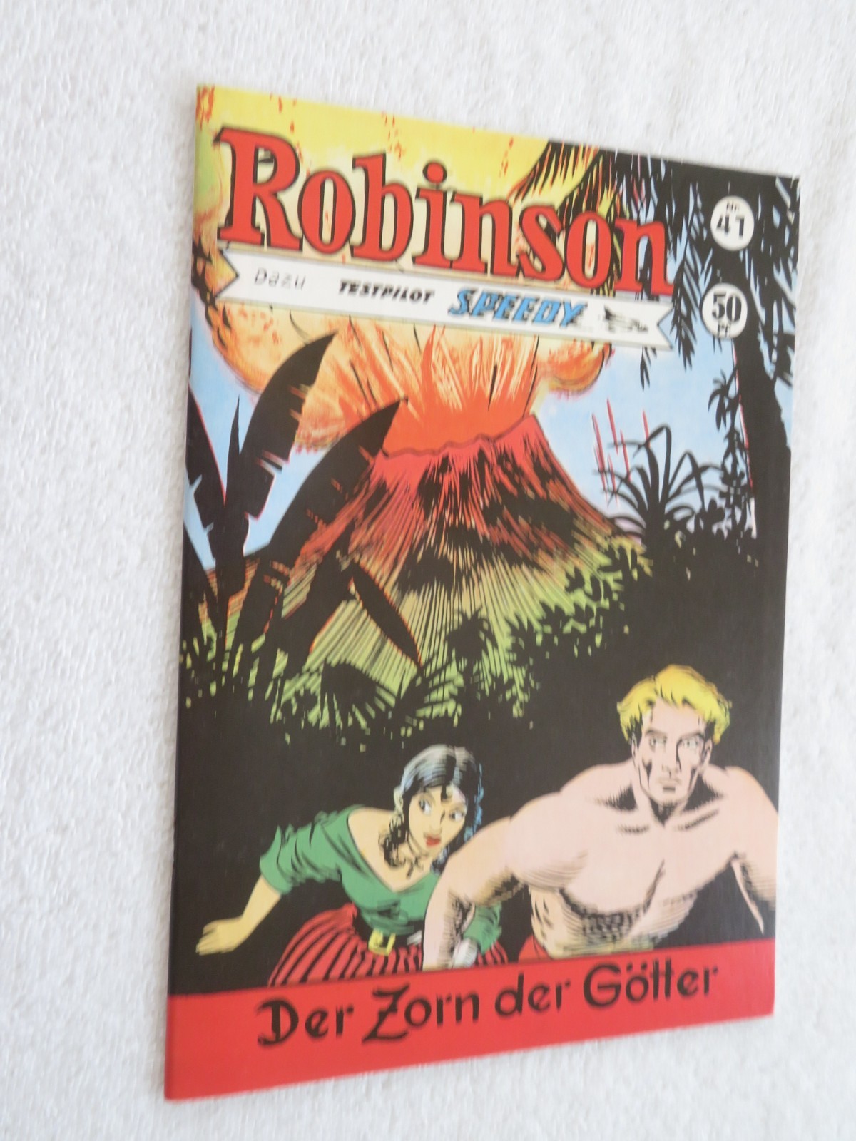 Hethke Editore / Roman Boutique - Robinson con pilota collaudatore Speedy n. 41 ottimo
