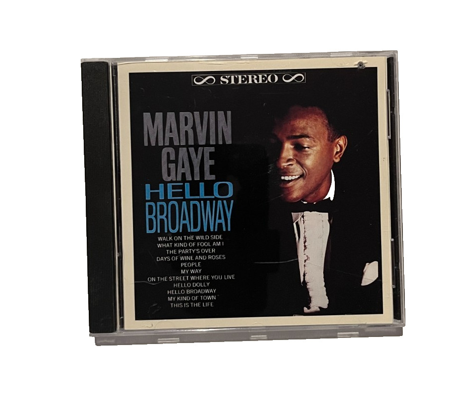 Marvin Gaye Hello Broadway CD Album