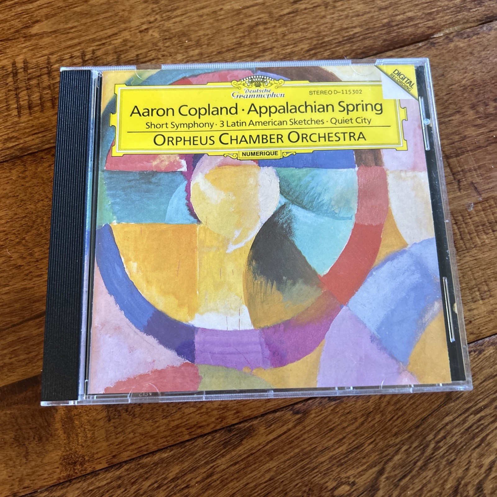 Copland Appalachian Spring chamber version quiet city vintage DG CD Orpheus