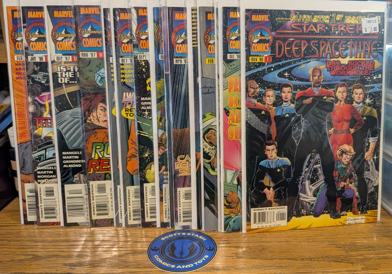 STAR TREK: DEEP SPACE NINE (1996) #1-14 QUASI COMPLETO RUN MARVEL COMICS