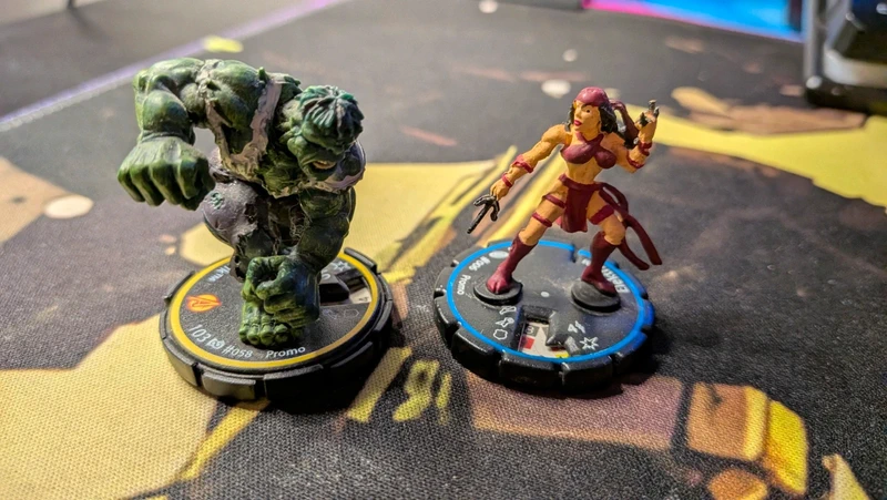 Marvel HeroClix Hulk + Elektra – Infinity Challenge 2002 WizKids