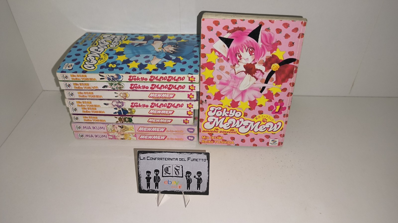 TOKYO MEW MEW 1/7 SERIE COMPLETA + A LA MODE 1/2 PLAY PRESS MANGA