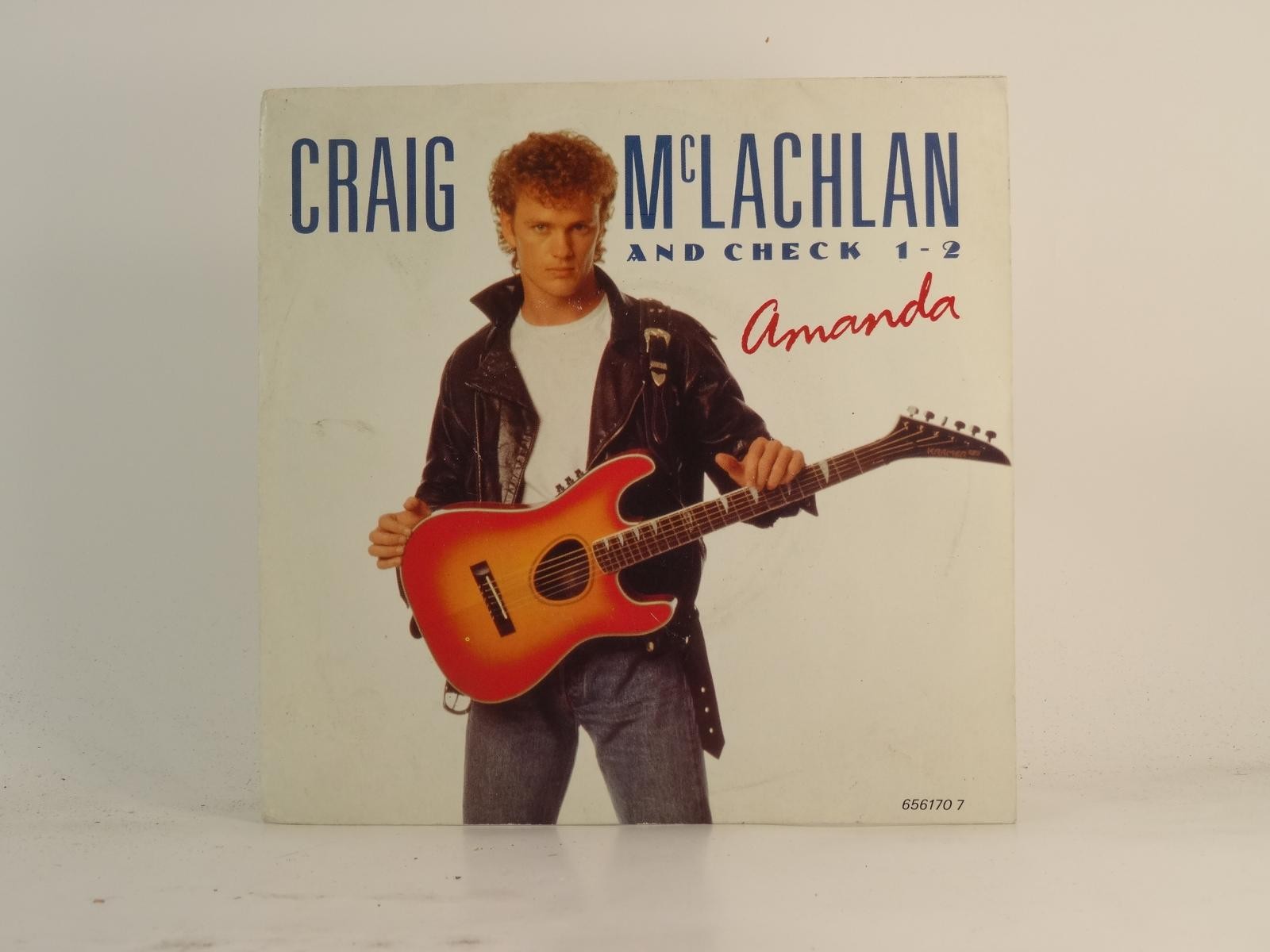 CRAIG MCLACHLAN AND CHECK 1-2 AMANDA (2) (78) 2 Track 7" Single plus Picture Sle