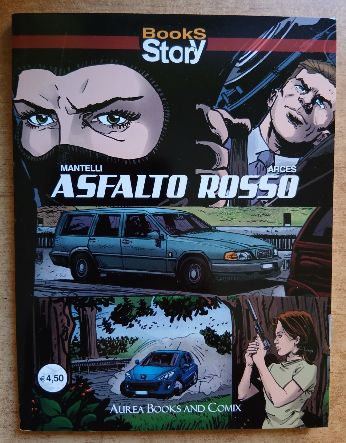 Aurea Books and Comix) Asfalto rosso