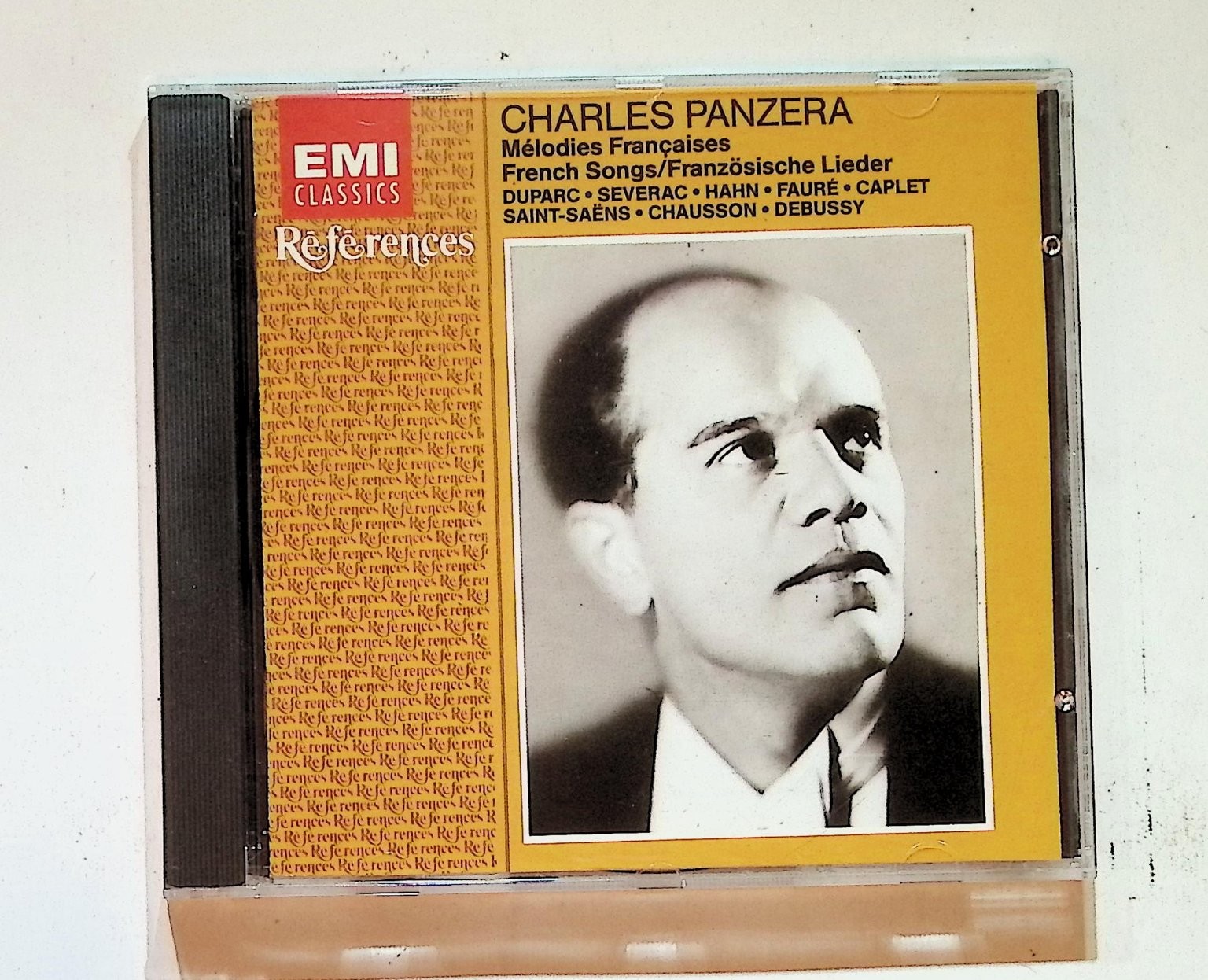 Charles Panzéra – Mélodies Françaises CD 1992 EMI CLASSICS French Songs Lieder