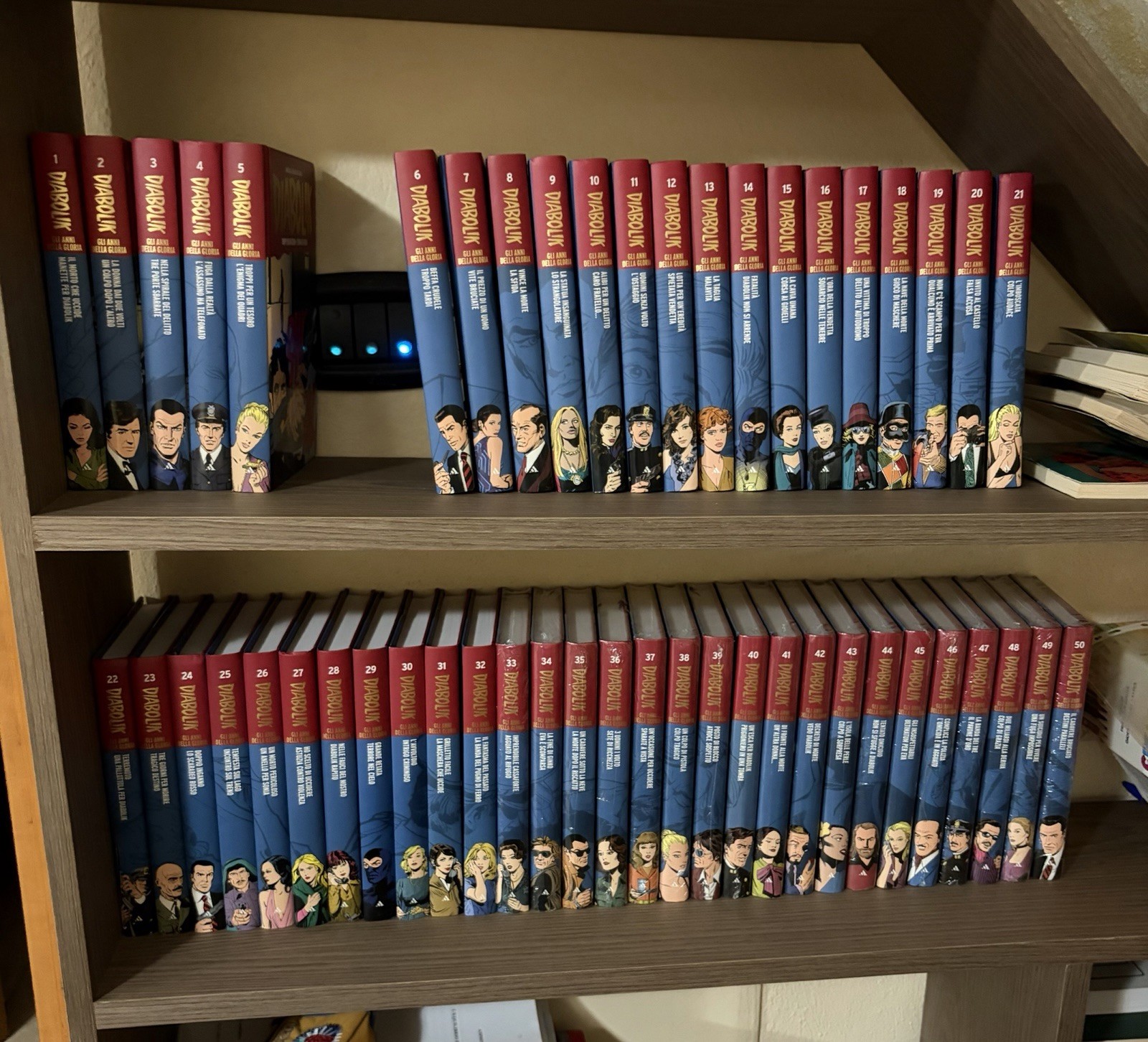 Mondadori Diabolik lotto volumi cartonati collezione completa 2012