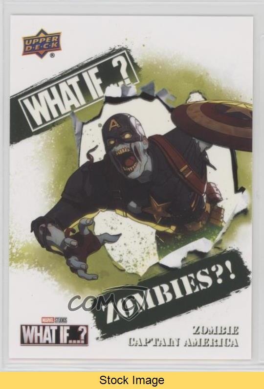 Marvel 2023 e se? IfZombies? Glow in the Dark Zombie Capitan America LEGGI 0e3
