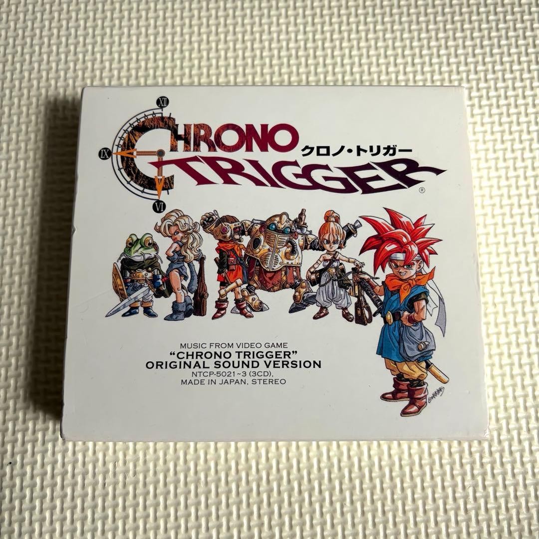 Chrono Trigger Original Sound Version 3 CD Soundtrack Yasunori Mitsuda Japan