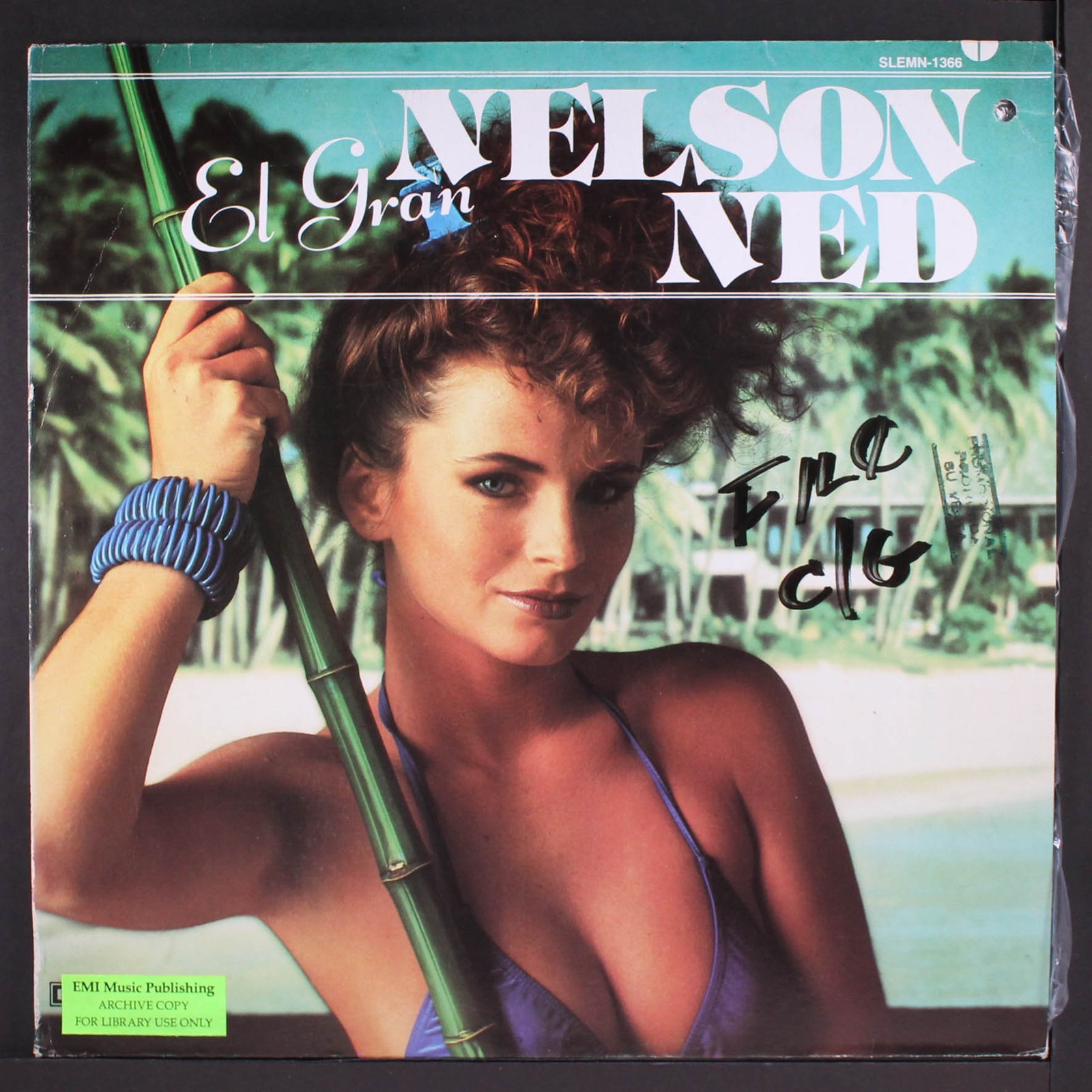 NELSON NED: el gran EMI 12" LP 33 RPM Mexico