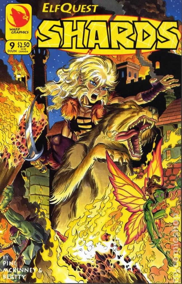 Elfquest Shards #9 VF 1995 Stock Image