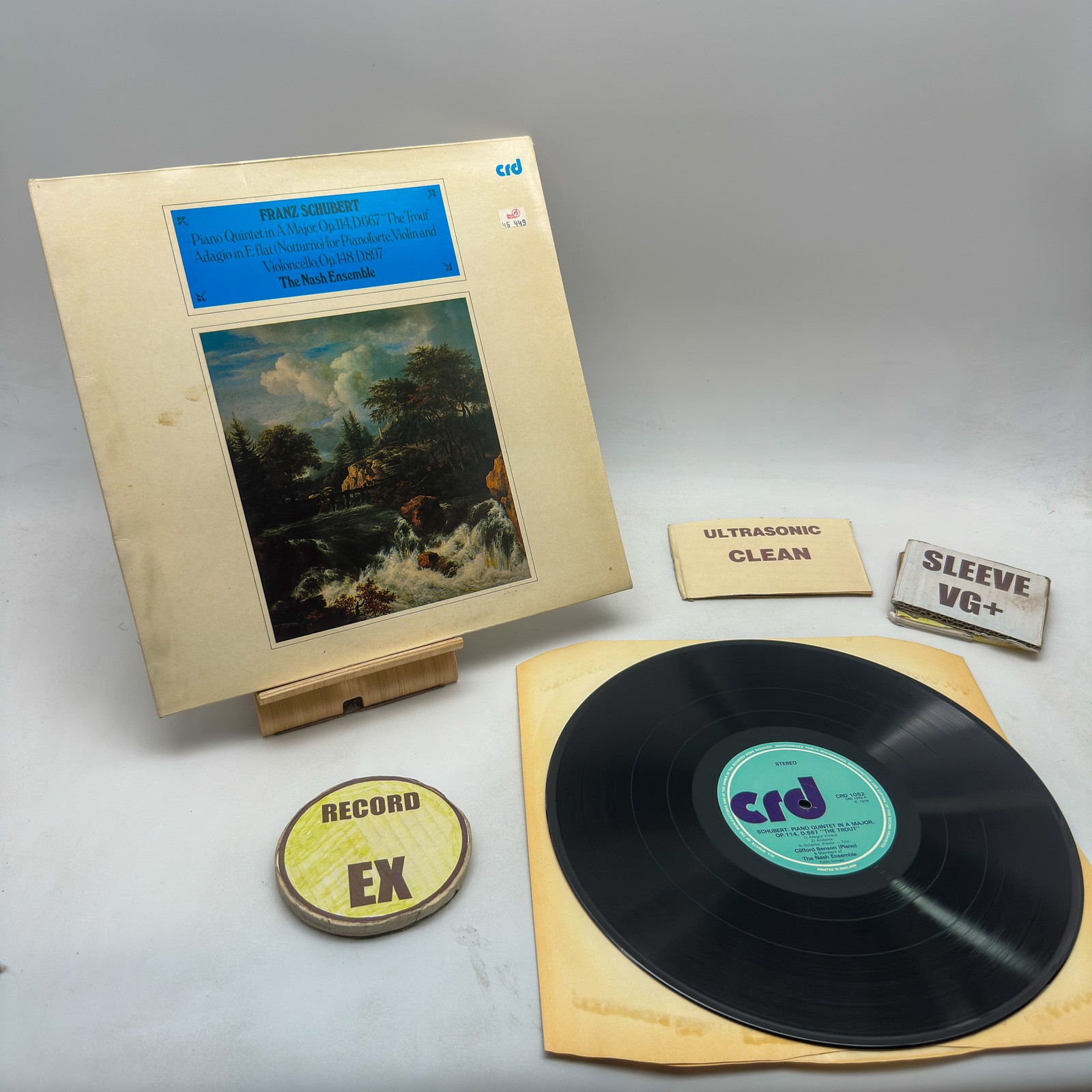Franz Schubert, The Nash Ensemble- Piano Quintet In A Major, Op.1... EX/VG+ Ult