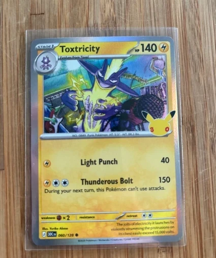 Pokémon 30th anniversary Toxtricity 060/128