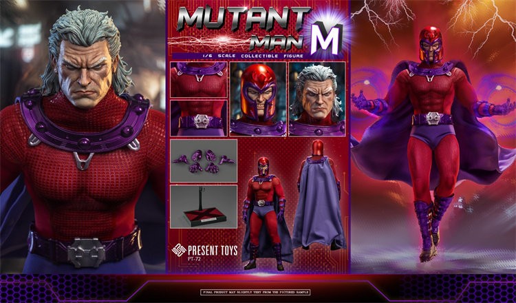 Nuovo PRESENT TOYS PT-sp72 1/6 X Uomo Magneto Modellino Maschio Modellino Giocattolo In Magazzino