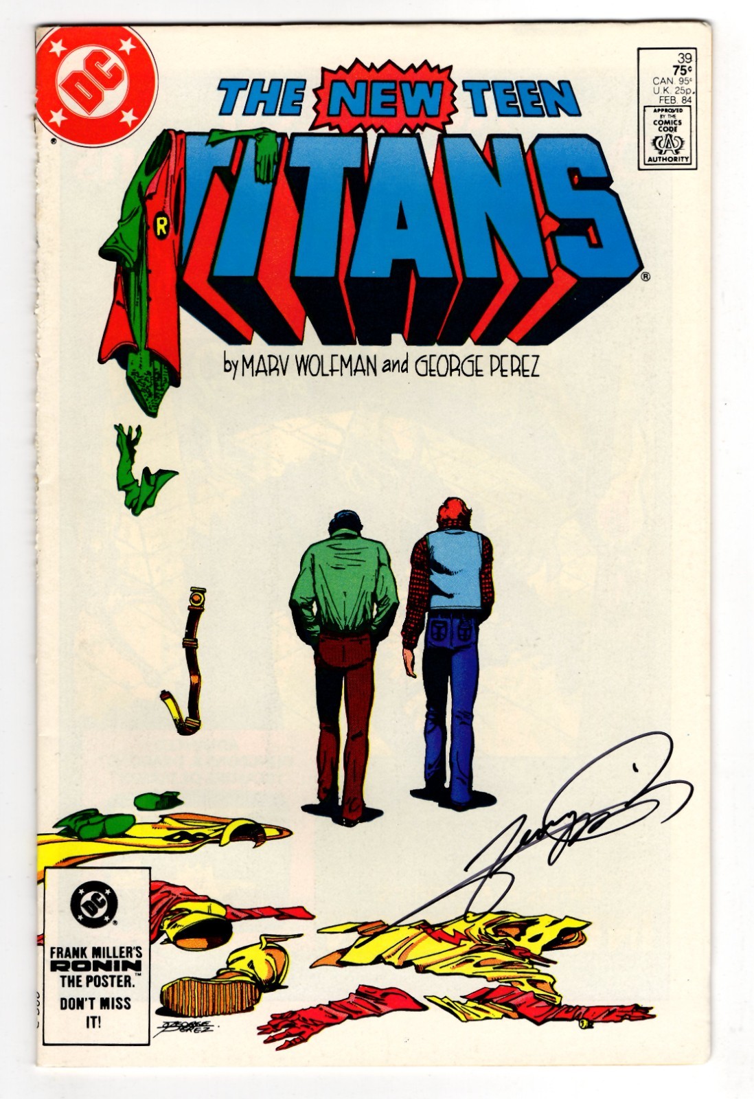 The New Teen Titans 39 FN/VF