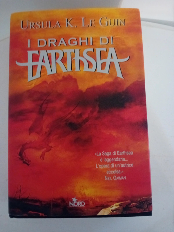 Libro di Ursula K.Le guin "I draghi di Earthsea"