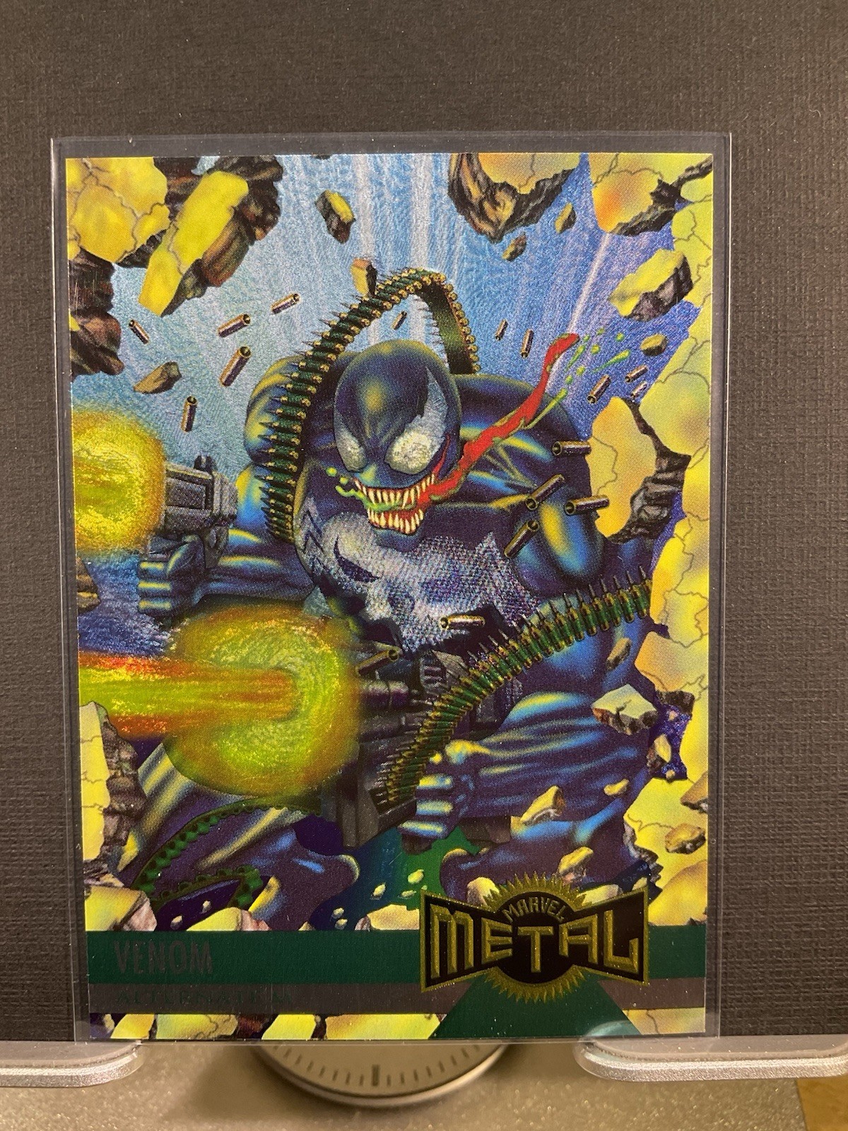 Venom - 2020 Upper Deck Marvel X-Men Metal Universe #136 Alternate M