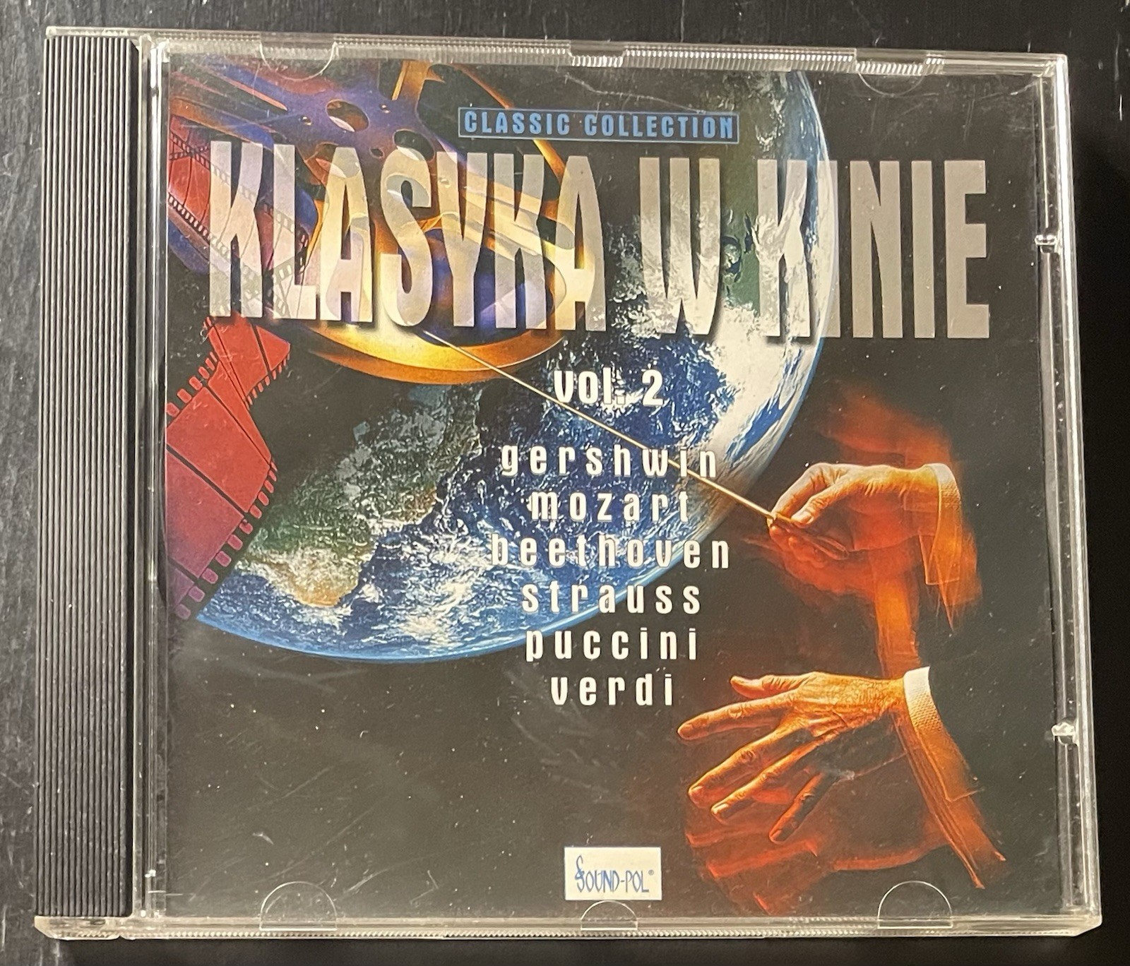 Klasyka W Kinie-Vol.2-CD-Gerswin-Mozart-Beethoven-Strauss-Puccini-Verdi 