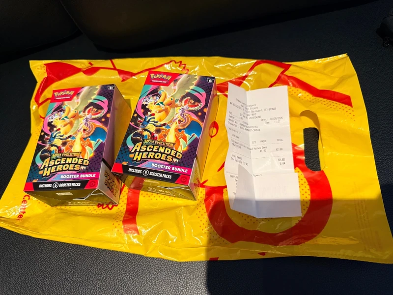 Pokémon Mega Evolution Ascended Heroes Booster Bundle Pokémon Center Singapore Unshrinked