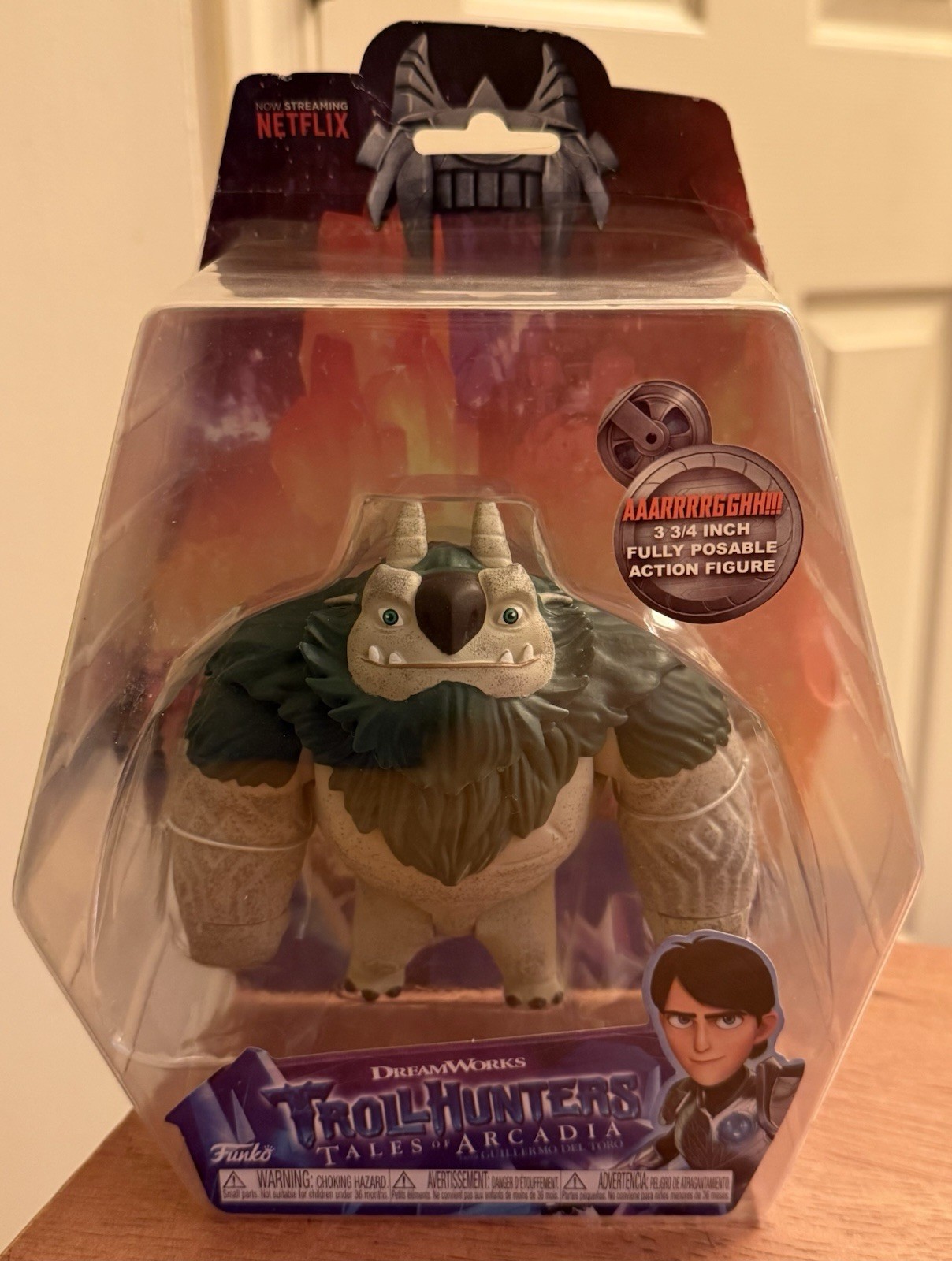 Trollhunters Tales of Arcadia AAARRGGHH!!! Action Figure Funko Posable Nuovo