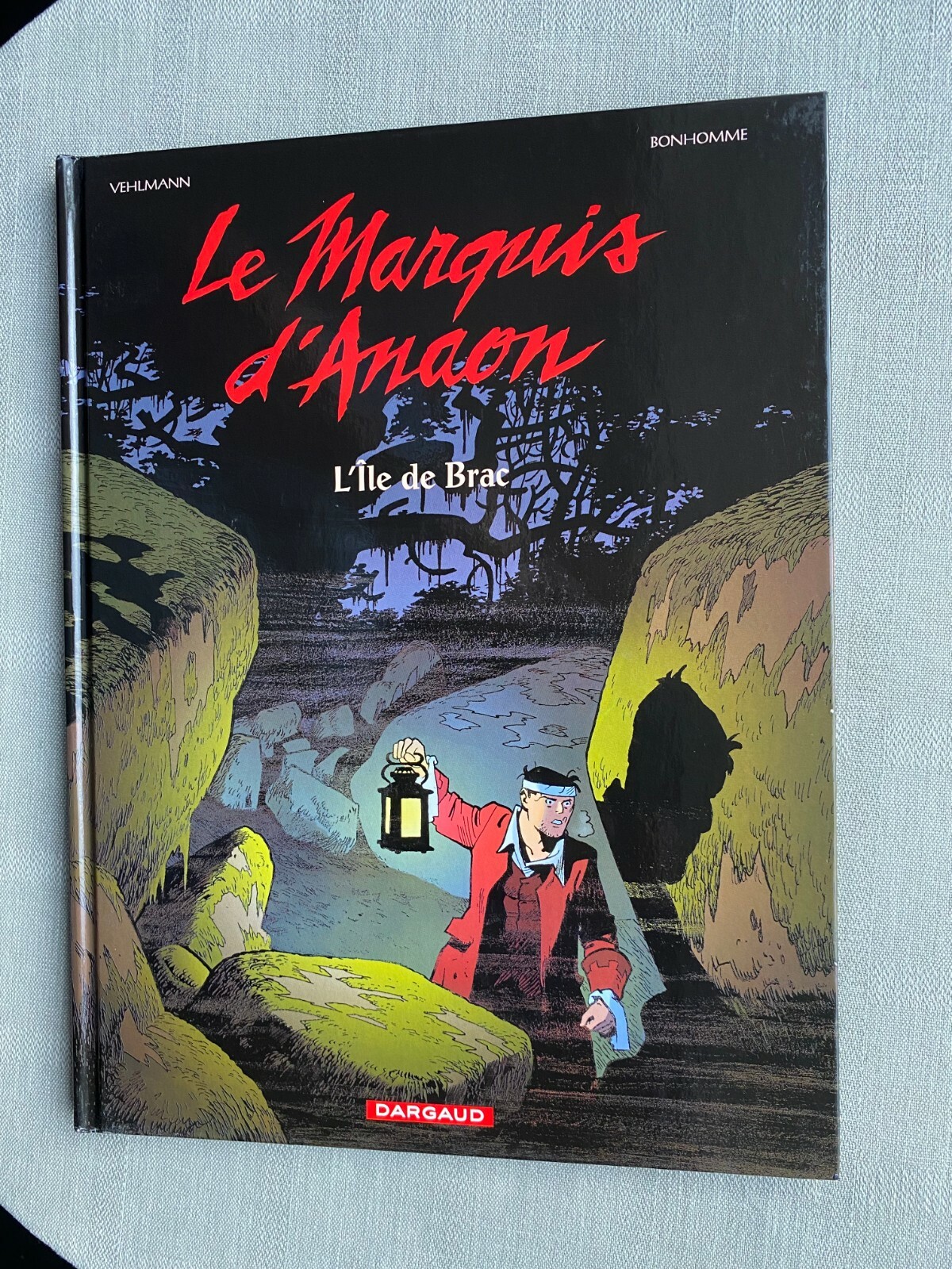 VEHLMANN BONHOMME LE MARQUIS D'ANAON TOME 1 L'ÎLE DE BRAC EO EN TRÈS BON ÉTAT 