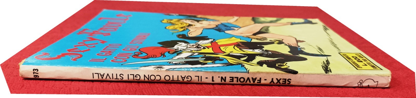 °°° Sexy Favole n. 1 - Il gatto con gli stivali °°° 1973 Originale - come nuovo