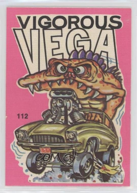 1973 Donruss Fantastic Odd Rods Series 1 Vigorous Vega #112 0yf7