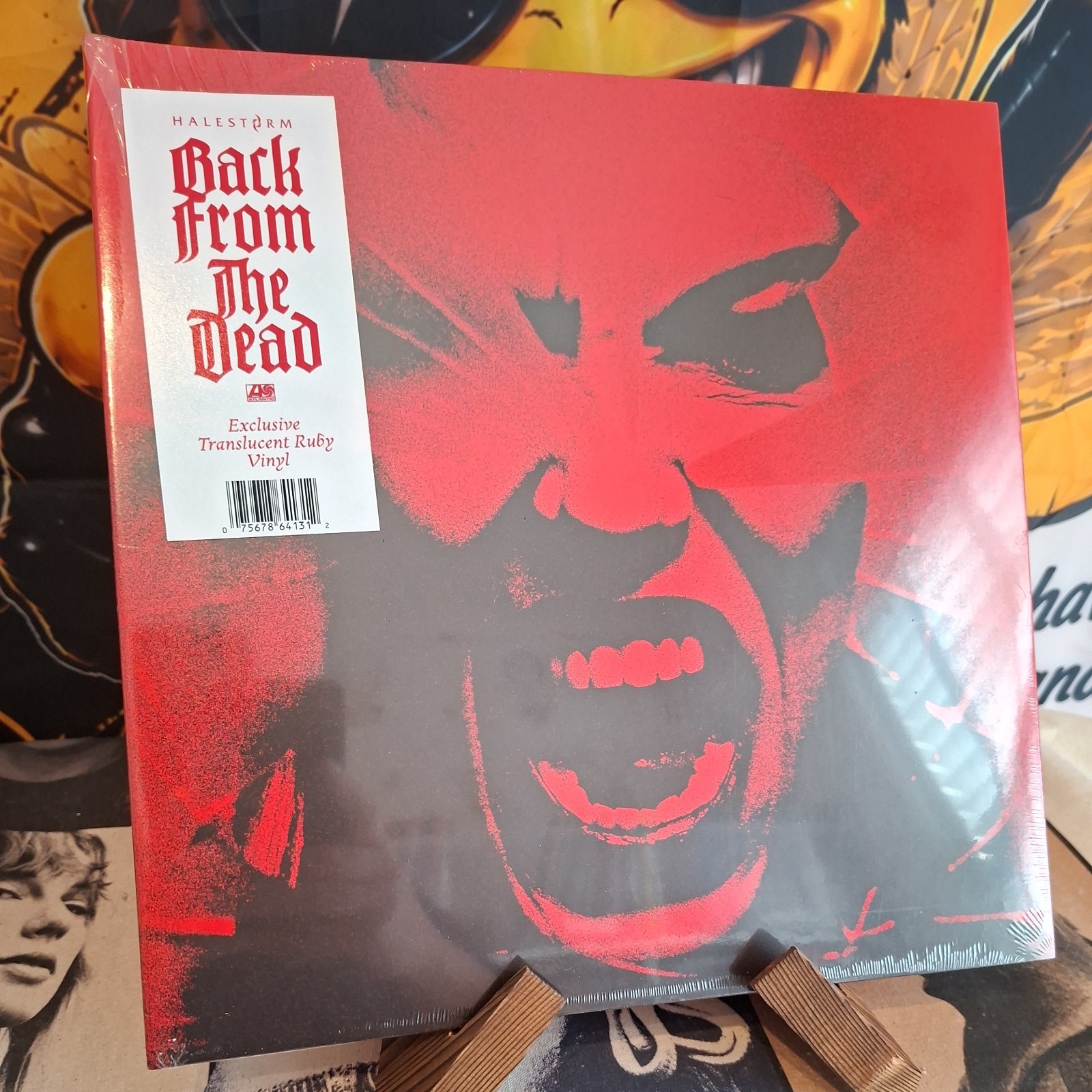 HALESTORM 'BACK FROM THE DEAD' RUBY TRANSLUCENT LP BRAND NEW SEALED 