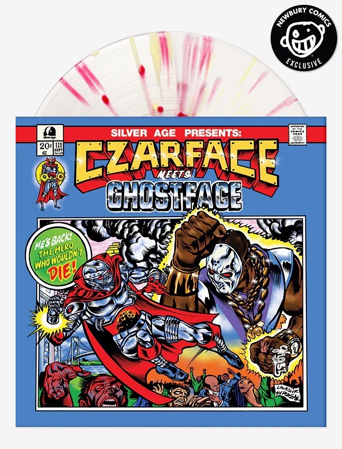 CZARFACE MEETS GHOSTFACE LP White/Clear Splatter /750 Killah Wu-Tang Clan SEALED