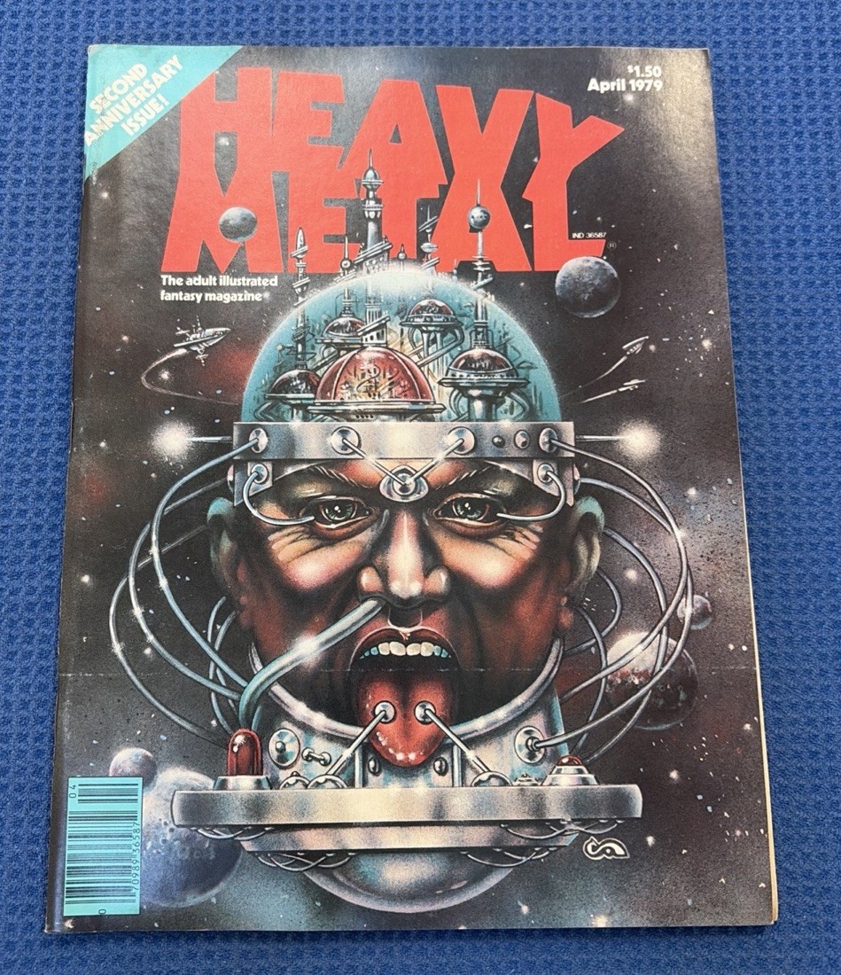 LB17: HEAVY METAL#12 Illustrated Fantasy Magazine April 1979
