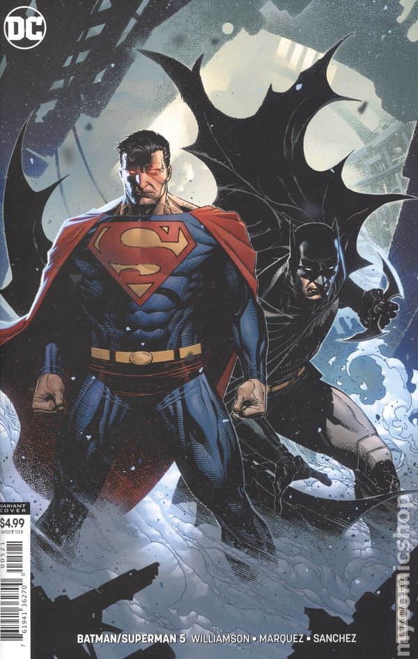 Batman Superman #5B Variante Cheung VF 2020 Immagine Stock