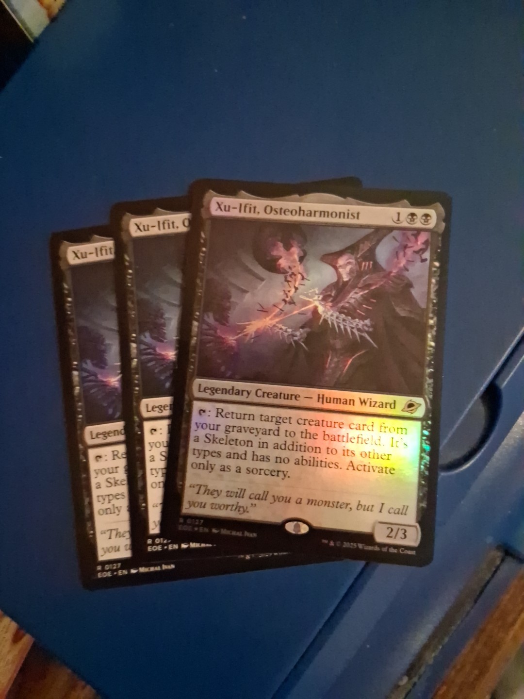 x3 Xu-Ifit, Osteoarmonista R MTG Edge of Eternities M/NM, Inglese